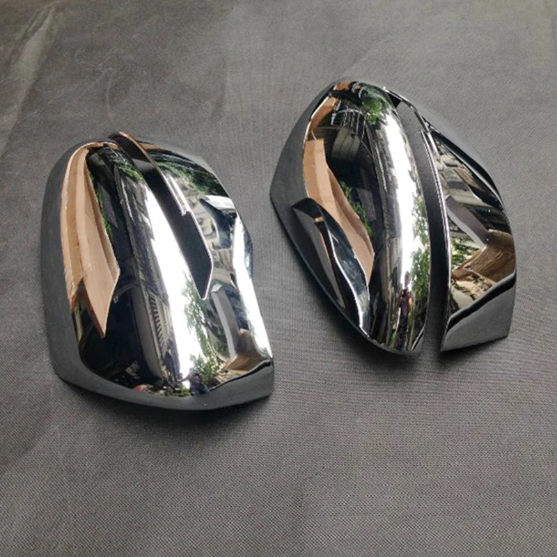 For-Nissan-Pathfinder-2019-ABS-Chrome-Car-rearview-mirror-cover-frame-Cover-Trim-car-accessories-styling (3)