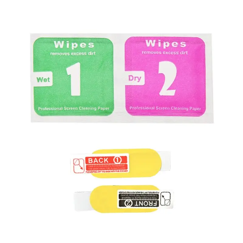 2Pcs Protective Film for Xiaomi Mi Band 4 Miband Smart Wristband Scratch Proof Screen Protector Explosion-proof Anti-shock