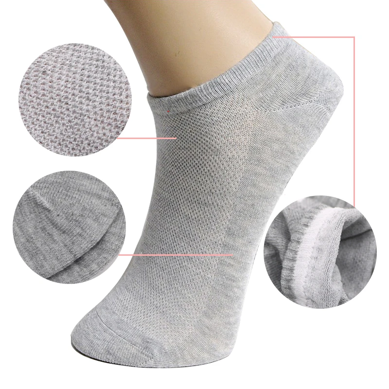 5Pairs Womens Socks Low Cut Ankle Socks Summer Thin Boat Sock Female Cotton Blends Ladies Socks Art Socken Chaussettes Femme