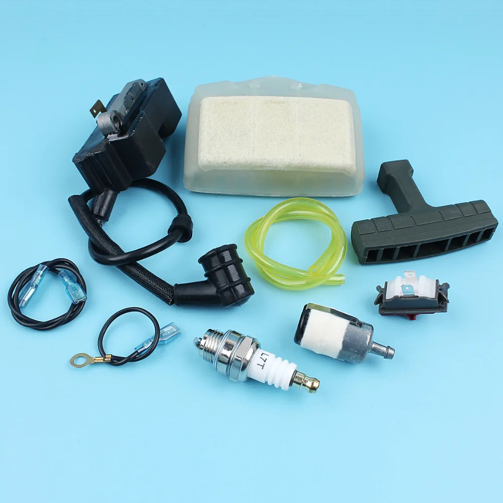 Катушки зажигания Air Топливные фильтры для мотоциклов выключатель spark plug комплект для HUSQVARNA 362 365 371 372 Бензопилы ручка Топливопровод