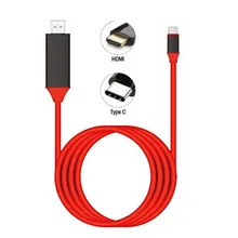 USB C к HDMI USB 3.1 Тип C HDMI Мужской 4 К высокое Скорость Кабель-адаптер для 2017 ma c Boo K chromeboo k pixel Samsung S8 Plus S8