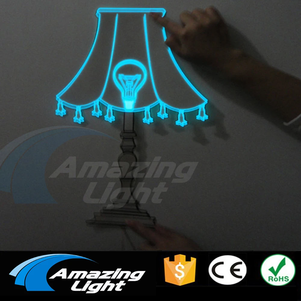 Newest design led lamp el backlight sheet el backlight panel el
