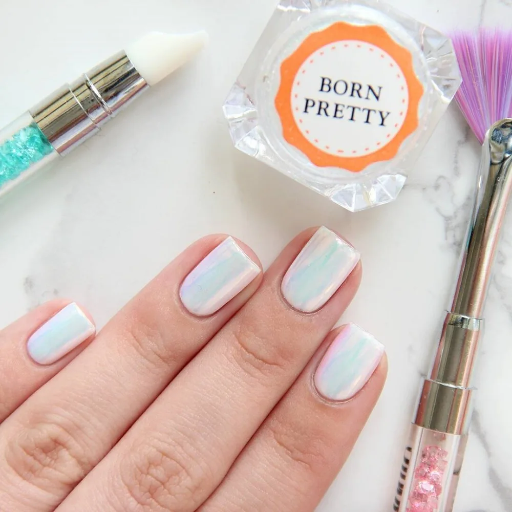 Mermaid Nail Glitter Chrome Powder 0.2g 0.5g 0.8g Mermaid Nail Art Dust