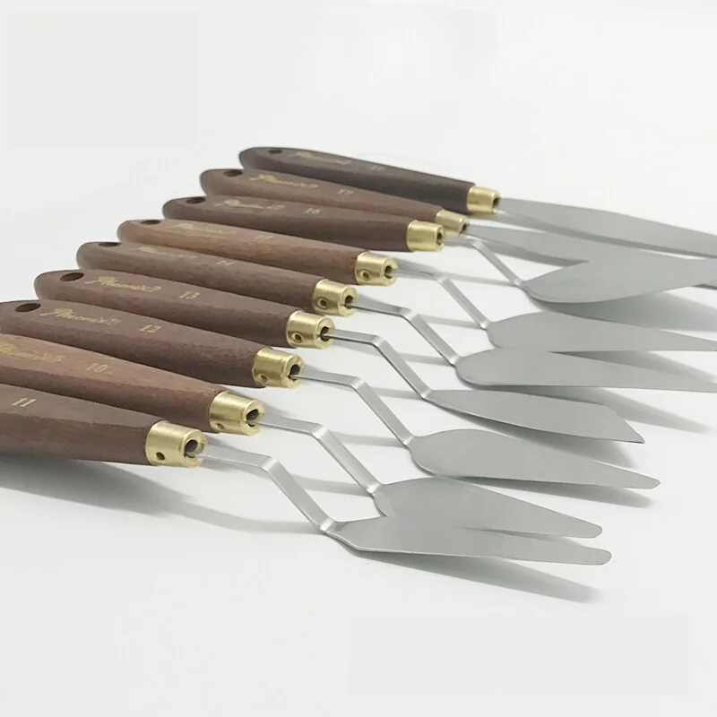 Spatula Palette Knife Painting Mixing Scraper Set for Artist Oil Painting Tools painting scraper