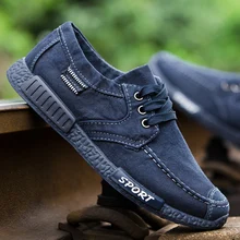 Canvas Men Shoes Lace-Up Men Casual Shoes Slip On Loafers For Man Driving Shoes New Breathable Male Footwear Spring Autumn 2018 Canvas Men Shoes Lace-Up Men Casual Shoes Slip On Loafers For Man Driving Shoes New Breathable Male Footwear Spring Autumn 2018