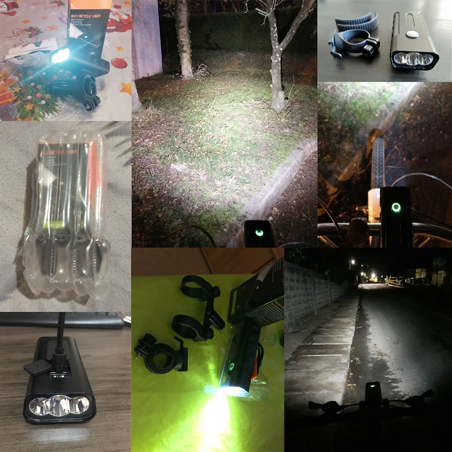 NEWBOLER 5200mAh Bike Light Kit T6 L2 Flashlight For Bicycle 2400 Lumen Led Lantern USB Headlight Mount Bracket Cycle Fornt Lamp NEWBOLER 5200mAh Bike Light Kit T6 L2 Flashlight For Bicycle 2400 Lumen Led Lantern USB Headlight Mount Bracket Cycle Fornt Lamp