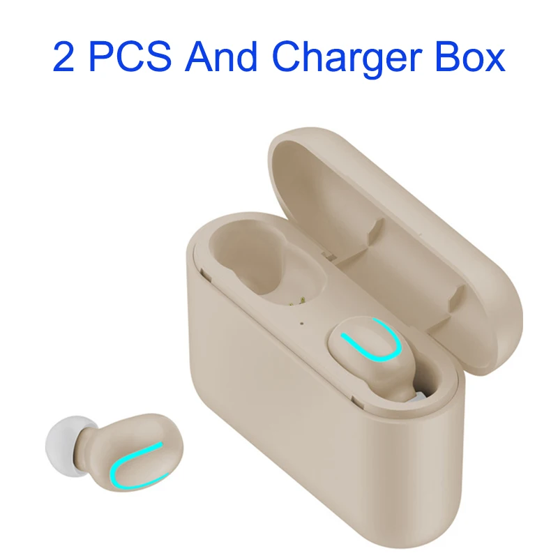 Bluetooth Earphones For Huawei Honor 20i 20 10i 10 9 Lite 8 8X Max 8C Mate 20 P30 Lite P20 Wireless Headphones With Charging Box - Цвет: 2 Pieces And Charger