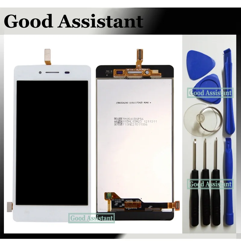

100% Tested White 5.0 inch NEW For BBK Vivo Y51 LCD Display Touch Screen Digitizer Assembly Replacement + Free Tools