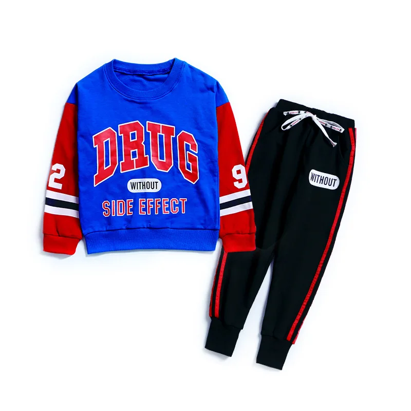 

2018 Spring Autumn Kids Clothes Boys 3 4 5 6 7 8 Years Korean Toddler Boys Clothing Boutique Children Clothing Set For 12 Years