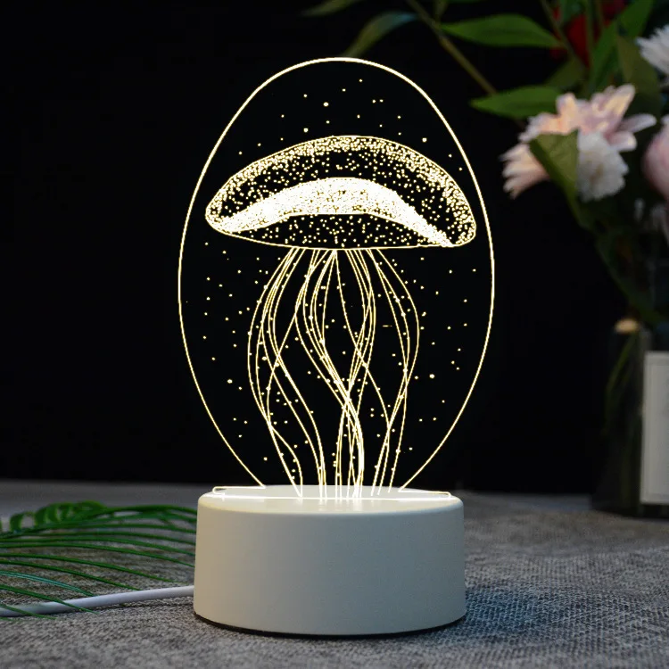  Creative Cartoon led Lights Bedroom European Flexible Birthday Gifts Led Lamps Moderne Table Lamps  - 33001255999