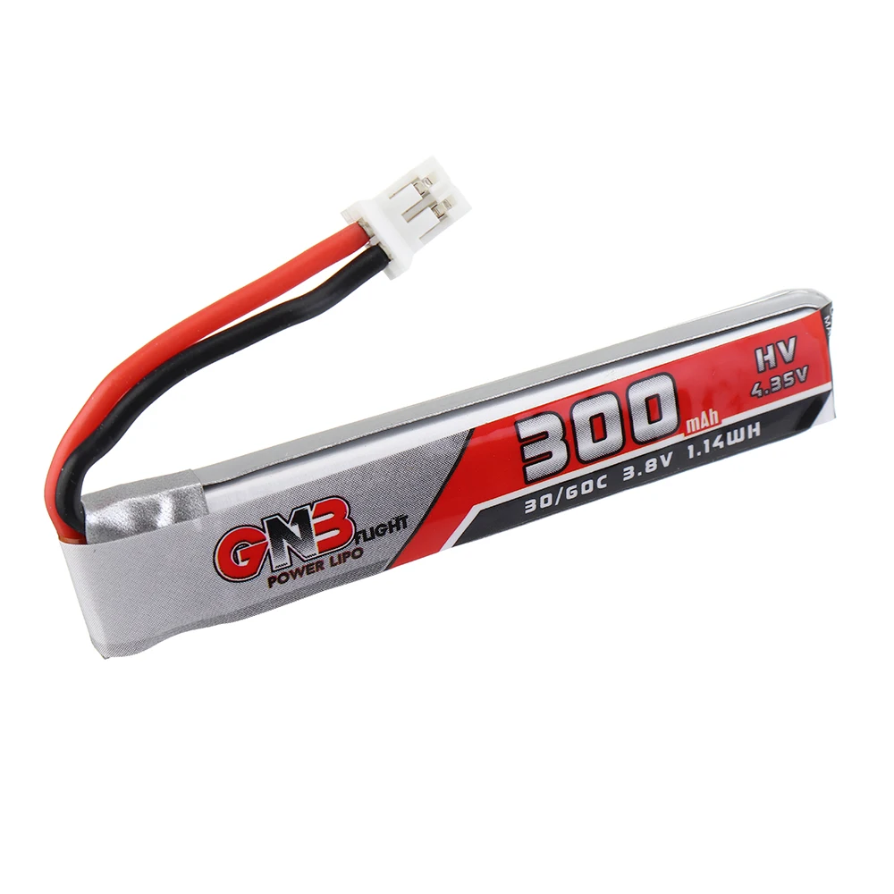 4 шт. Gaoneng GNB 3,8 V 300mAh 30C 1S Lipo аккумулятор PH2.0 разъем для Happymodel Mobula7 Snapper FPV Racing Cine Whoop BetaFPV Дрон