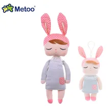 13 Inch plush cute stuffed Angela rabbit Girl Metoo doll animal Cartoon Kids toys design for