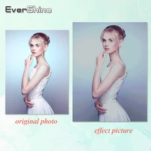 EverShine фото на заказ 5D полный квадратный/круглый Алмазная картина вышивка крестиком Алмазная вышивка Стразы мозаика ручная хобби