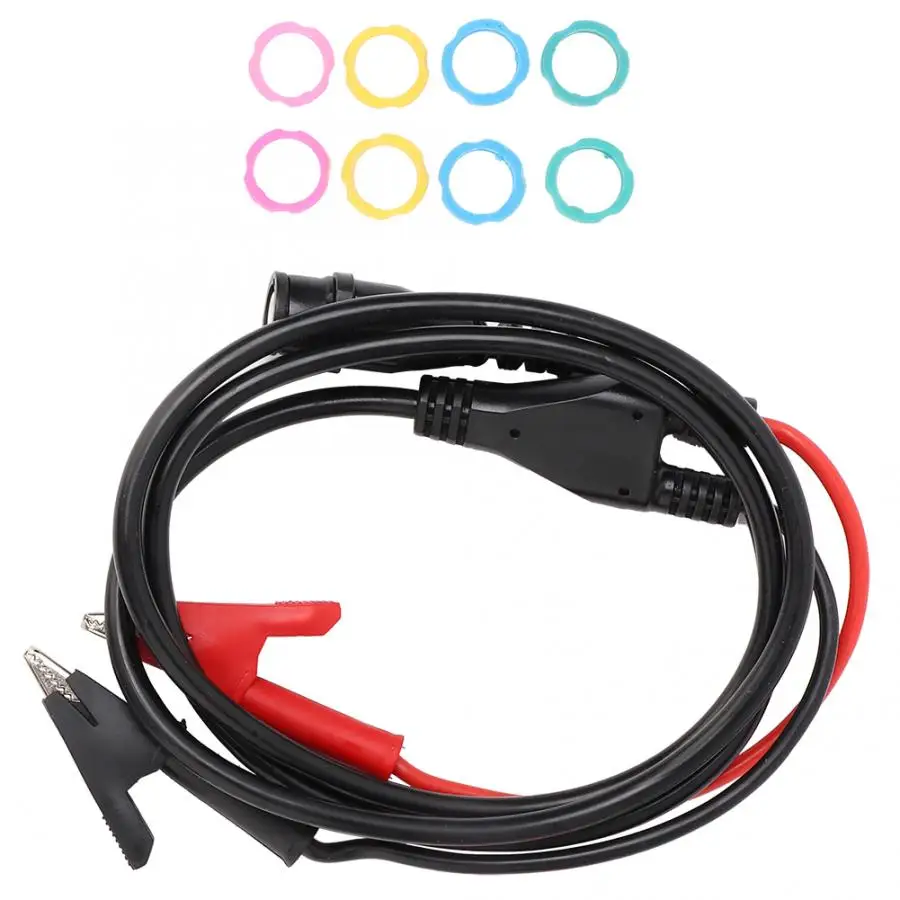 

P1205 BNC Male Plug to Clip Coaxial Cable Oscilloscope Test Lead 100cm
