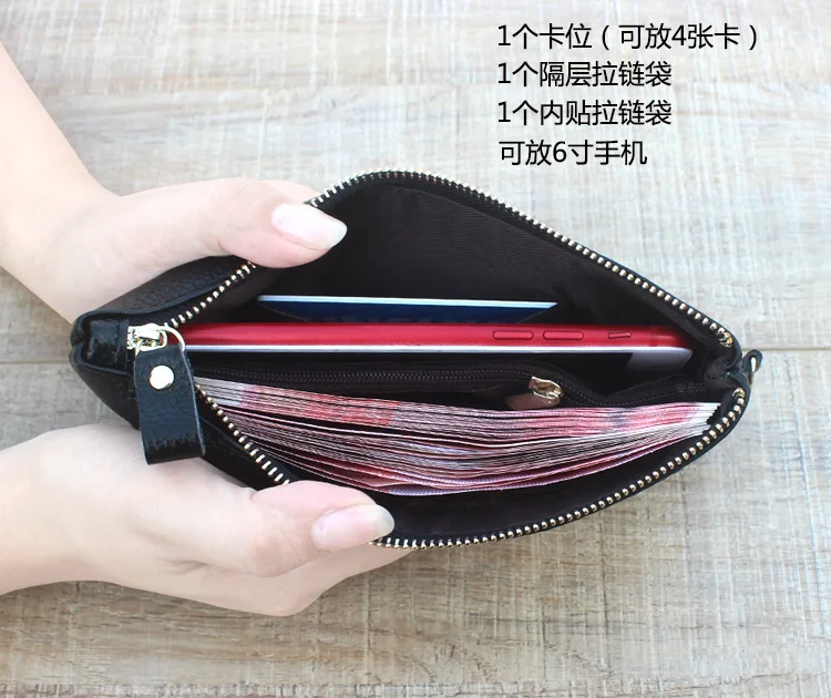 Women genuine elather wallet 22