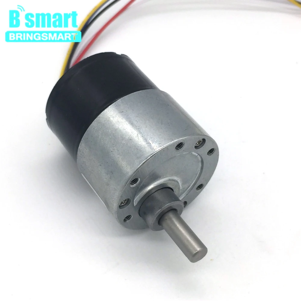 

Bringsmart JGB37-3525 DC Brushless Motor 24V BLDC Motor High Torque Micro Electric Gearbox Motor12V For DIY Part