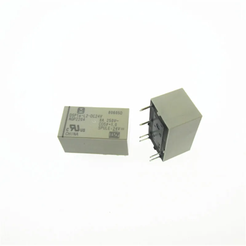 Реле DSP1a-L2-DC24V AGP2204 DSP1aL2DC24V 24V DC24V 24VDC DIP6 10 шт./лот | Обустройство дома