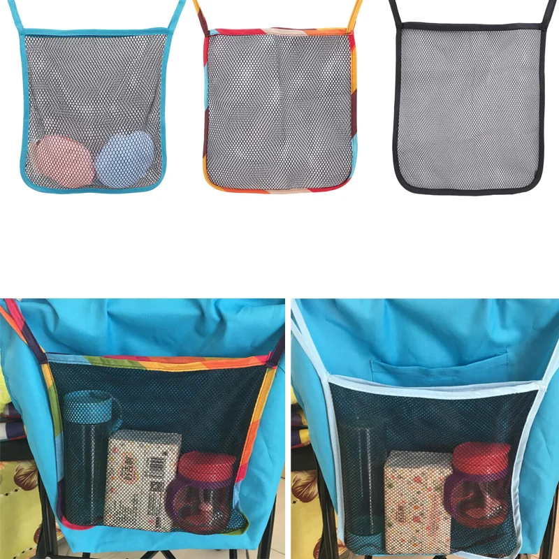 

New Practical Baby Trolley Net Pocket Infant Stroller Accessories Mesh Bottle Diaper Storage Hanging Pouch Organizer Bag Holder