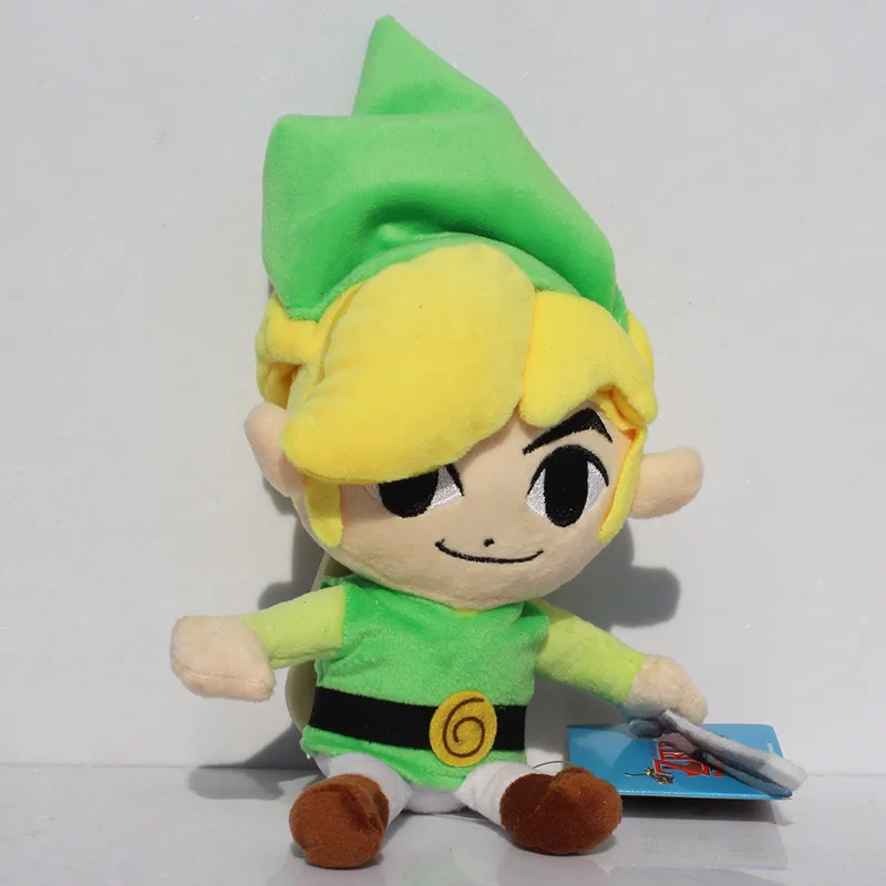 Link Boy Plush Toys Link With Sword Shield Soft Stuffed Doll for Children 20cm