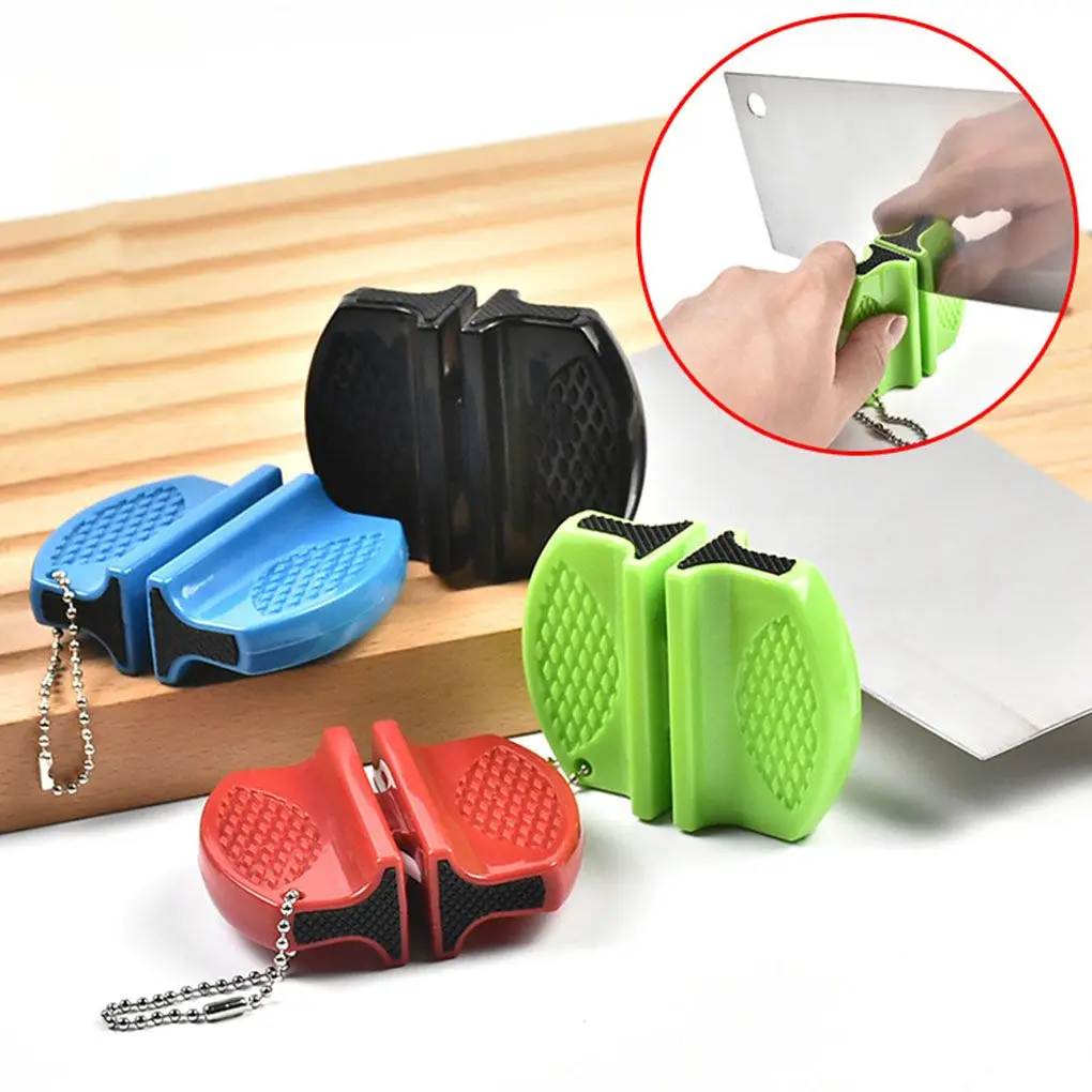 

Portable Mini Ceramic Rod Knife Sharpener Two-stage Tungsten Portable Butterfly Type Whetstone Sharpener Sharpening Knives Stone