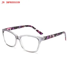 JN IMPRESSIONUltra-светильник, Анти-усталость, PC, зеркало для чтения, мужские и женские высококачественные очки для чтения с зеркальной коробкой