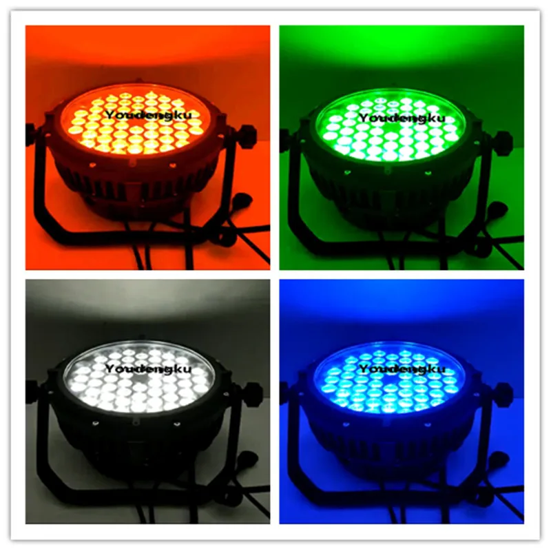 4piecesoutdoorledpartylightswaterproof54x3w4in1ledpardmx512