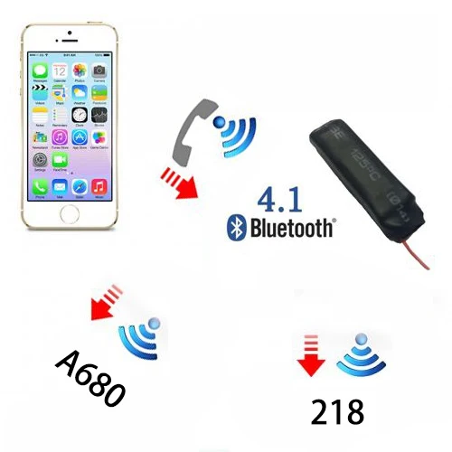 4 1 Гарнитура bluetooth речевой передатчик гарнитура голосовой хендсфри индукции для