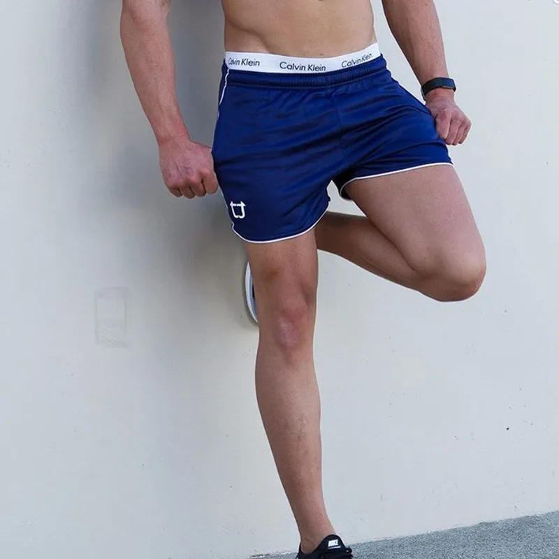 Спортивная Для мужчин шорты лето Running s джоггеры тренировки спортивные штаны