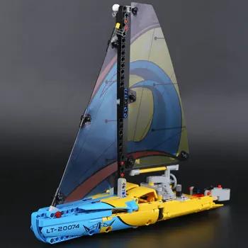 

20074 Technic Series Racing Yacht Set Building Blocks LepinBricks Educational Toys Birthday Gifts for Compatible with 42074