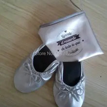 Популярные женские складывающиеся балетки свадебные балетки