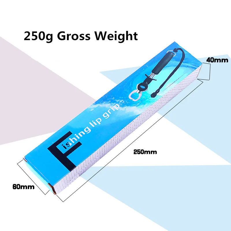 Multipurpose Stainless Steel Fish Lip Gripper with Scale and Ruler 15Kg Weight Scale 100cm Ruler Fish Lip Grip with Hand Rope (2)