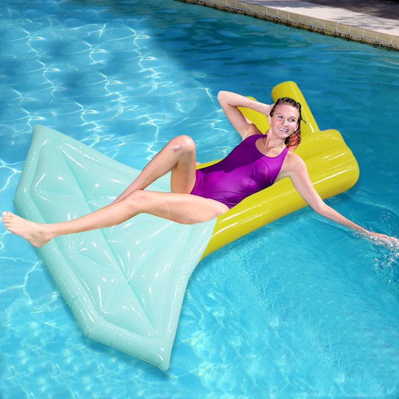 Новый надувной матрац Русалка Плавание ming кольцо бассейна Алмазный ключ Форма плавающий коврик пляжные Плавание сиденье кровать Float