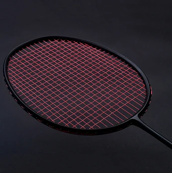 

2017 Hot sale weight increasing training badminton racket 120g/150g/180g full carbon Single racket