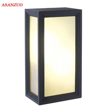 Европейский ретро алюминиевый крыльцо Светильник E27 открытый настенный светильник водонепроницаемый двор Вилла балкон Терраса Сад внешний светильник ing