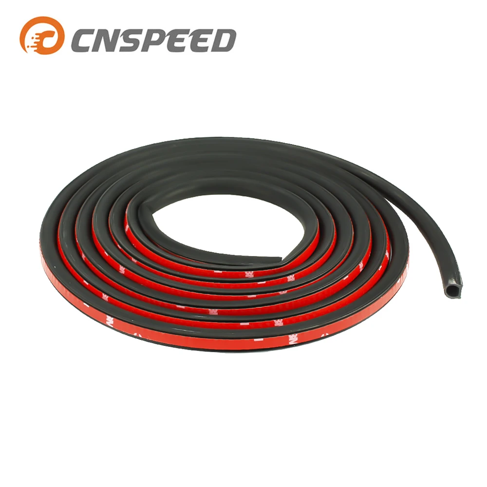 Маленький резиновый уплотнитель двери CNSPEED 1 м/шт. водонепроницаемый