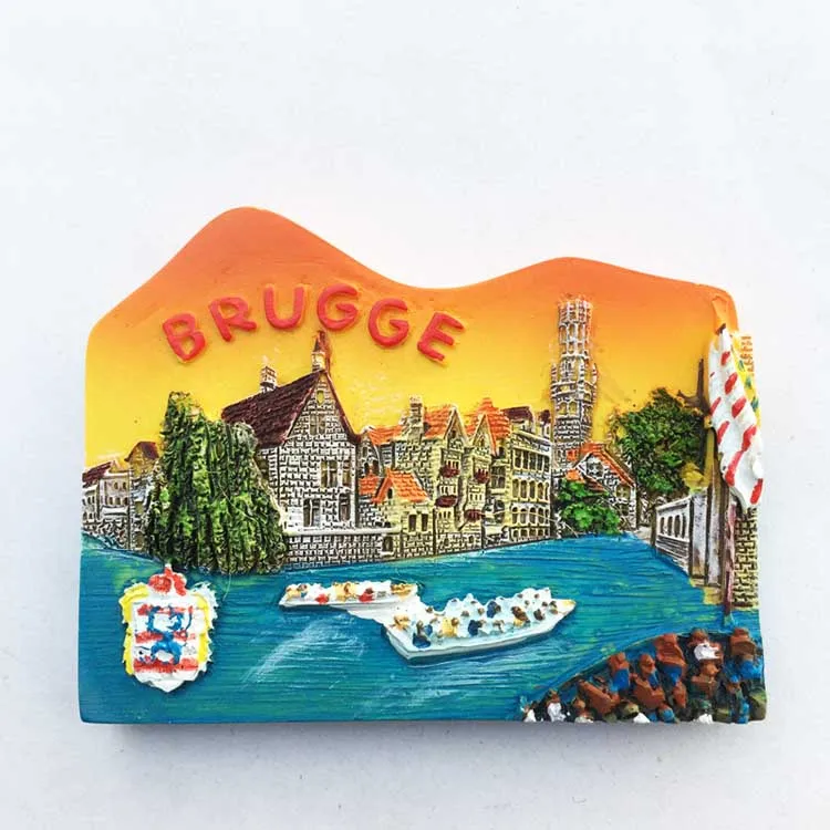 1 шт. Новое поступление Испания Австрия Дания Бельгия туристические сувенирные магниты на холодильник украшения для дома