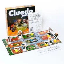 Забавный Cluedo Junior чехол для отсутствующего шоколадного торта Классическая семейная настольная игра для детей и взрослых обучающая игрушка Вечерние игры