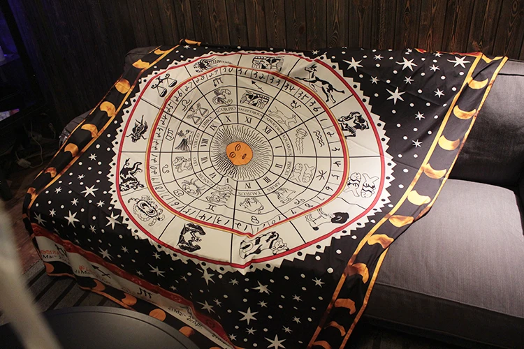 Preise Tarot tischdecke aspekt astrologie Konstellation bord spiel matte, sofa abdeckung teppich OtsugeUranainandesu neuheit dekoration decke