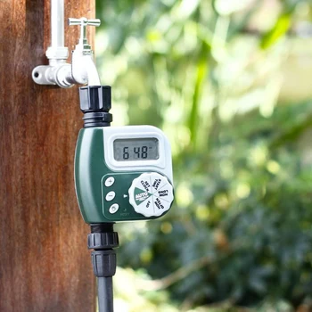 

Digital Garden Watering Timer Automatic Electronic Water Timer Home Garden Irrigation Timer Controller System Sprinkler Timer