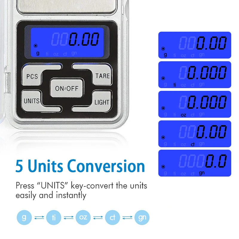Мини карманные цифровые весы для Ювелирные изделия из золота, стерлингового серебра, электронные весы 200 г/500 г, 0,01 точность