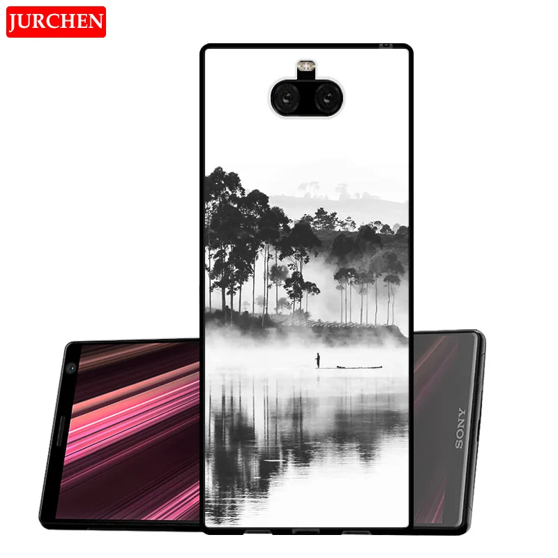 Чехол JURCHEN для sony Xperia 10/10 Plus, силиконовый чехол с мультяшными рисунками, мягкий чехол из ТПУ для sony 10, чехол для sony 10 Plus, чехол для телефона - Цвет: 10