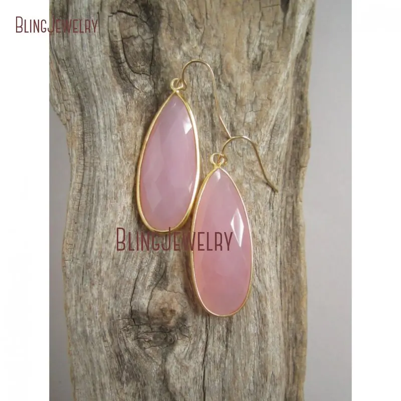 20190321-ER21045-pink rose quartz earrings large stone drop earrings 18k gold vermeil bezel set_2