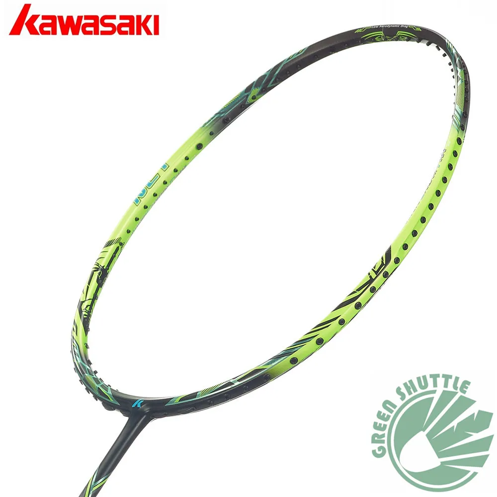 

2019 Kawasaki Spider 9900II 7200II Badminton Racket Enhanced Blade Frame Badminton Racket Woven Technology Raquete