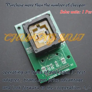 

IC TEST BGA test socket eMMC 169/153 IC test socket Pitch=0.5mm Size=11.5X13mm