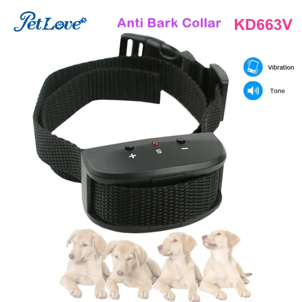 Buy Vibration and Beeper Anti Bark Collar with 7