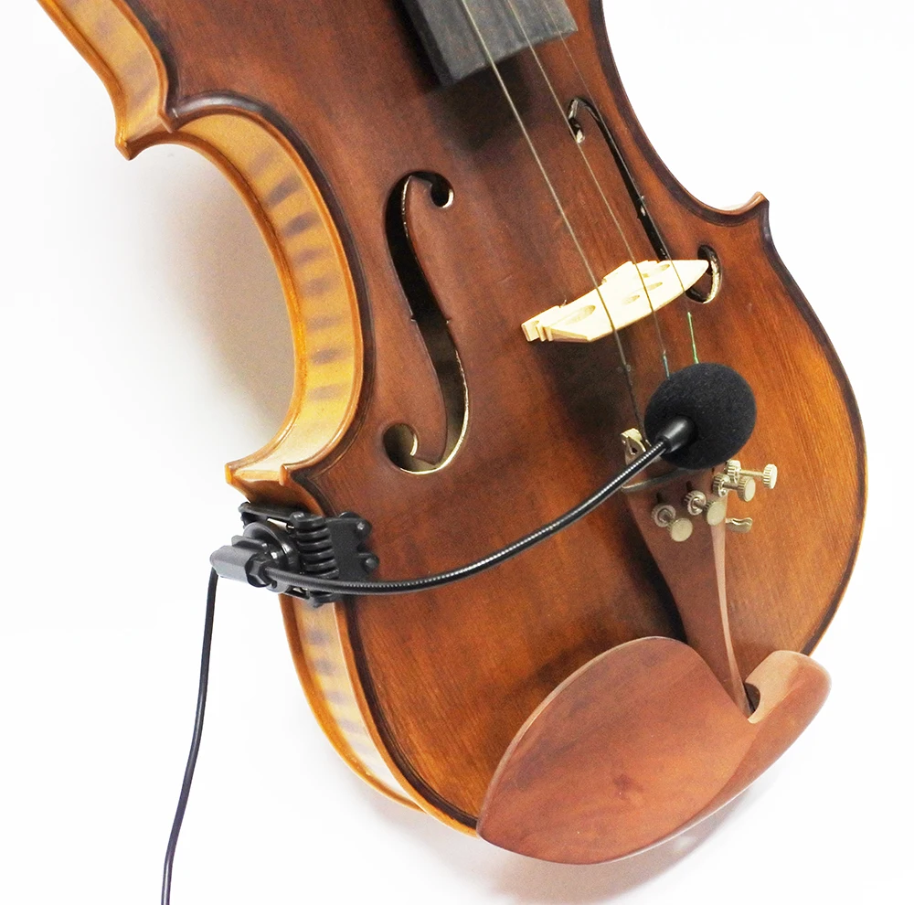 4/4 acoustic violin fiddle wireless microphone