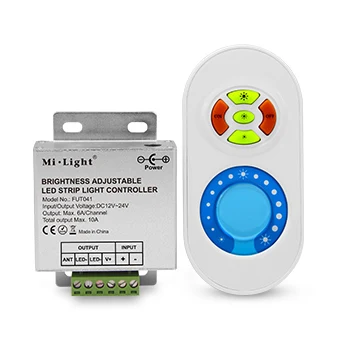 

RF Dimmer for led Free shipping RF Touch LED Remote dimmer LED Controller for single color led strip light 12-24V 1pcs/lot