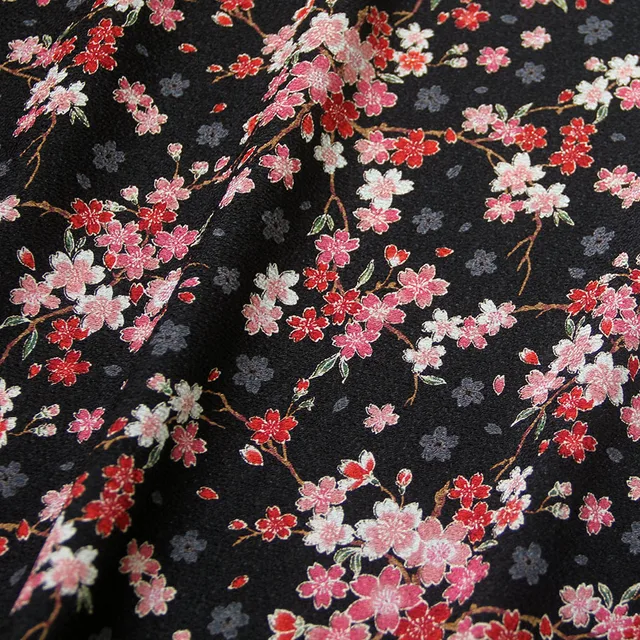 50cm*110cm Japanese Kimono Fabric 100 Polyester Fabric Quilting Cloth