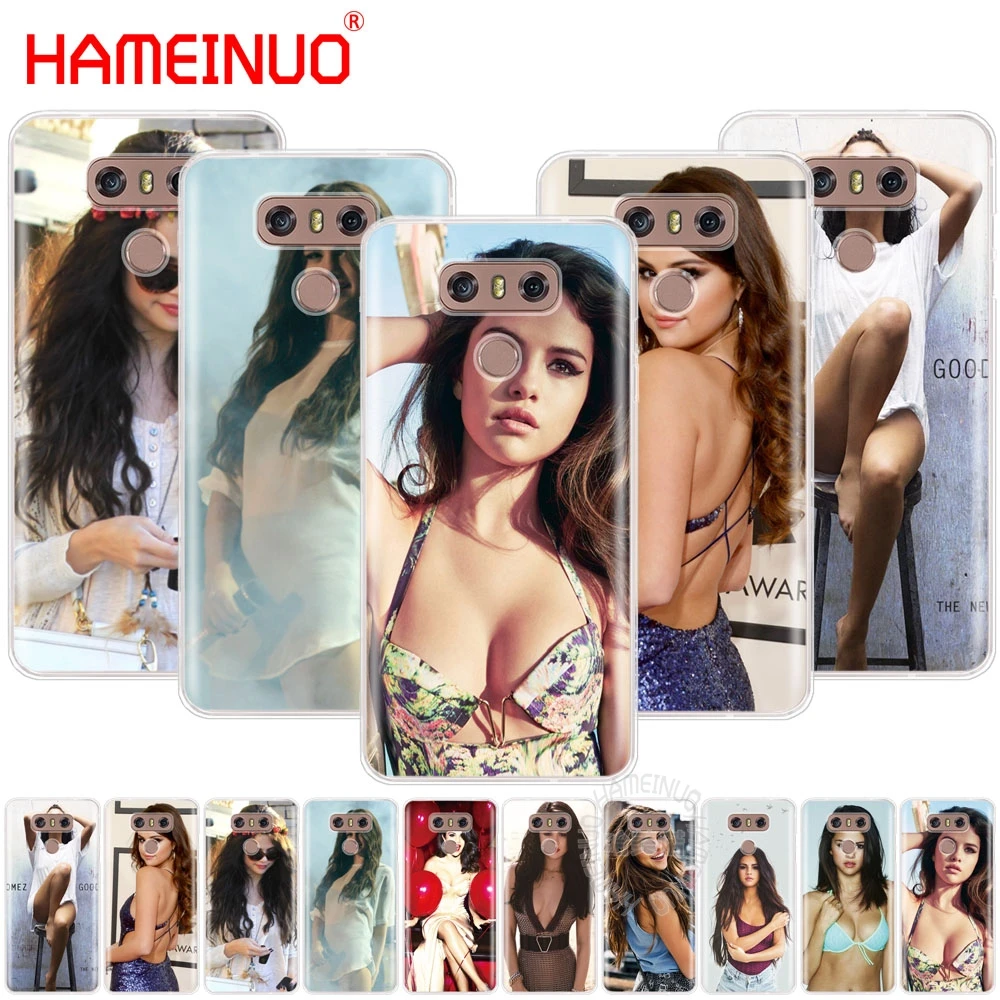 

HAMEINUO Selena Gomez case phone cover for LG G6 G5 K10 M250N M250 2017 2016