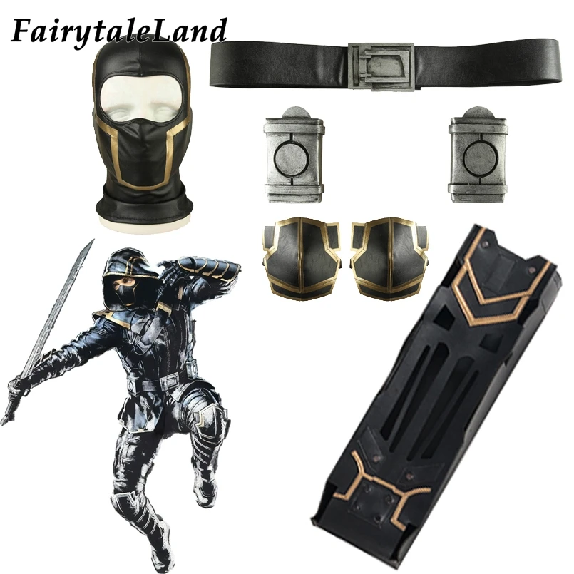 Avengers 4 Hawkeye cosplay Accessories Halloween Avengers Endgame Clinton Barton Mask Quiver Belt Hawkeye Outfit Accessories